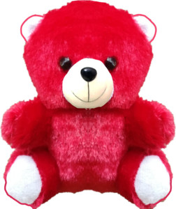 Small red outlet teddy bear