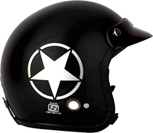 Helmet outlet design black