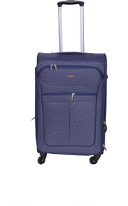 Times Bags 1TB4W20 Blue Expandable Cabin Luggage - 20 inch Expandable Cabin Luggage - 20 inch