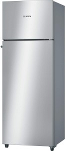 Bosch 290 L Frost Free Double Door 2 Star (2019) Refrigerator(Silver, KDN30VS20I)