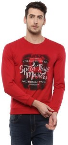 Peter England Full Sleeve Printed Men's Sweatshirt