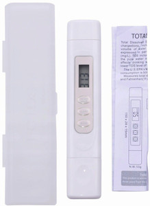 Divinext Waterproof Buttons Digital Tds Meter Tds-3 Water Purity Tester Water Filter Quality Measuring Machine Portable Pocket Handheld Pen Type Hydroponic PPM Indicator + Hold Function + Temp Display + Care Box Carry Case for RO UV UF Mineral Water Purifiers Filter Service New Arrival High Quality White Tds Meter FC TDS-3/Temp/Hold PPM Testing Machine Water Filter Purity Tester Portable Pen Digital Digital Conductivity Meter