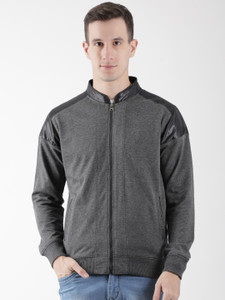 Club York Full Sleeve Self Design Men's Sweatshirt