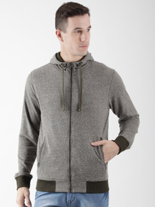 Club York Full Sleeve Self Design Men's Sweatshirt