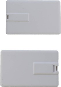 Chris Merchant Plain Credit Card type 32 GB Pen Drive(White)