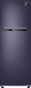 Samsung 275 L Frost Free Double Door 3 Star (2019) Refrigerator(Pebble Blue, RT30M3043UT/HL)
