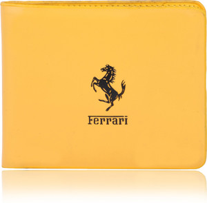 Ferrari outlet wallet yellow