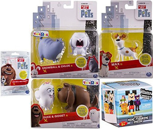 Secret life of pets figure set hotsell