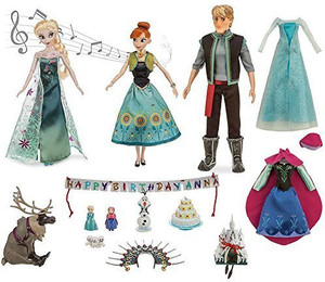 Frozen fever sale doll set