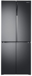 samsung 594 l frost free french door bottom mount convertible refrigerator(black doi, rf50k5910b1/tl)