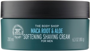 the body shop for men maca root shave cream(200 ml)