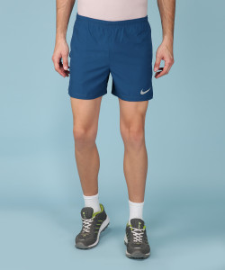 Nike Solid Men Blue Sports Shorts