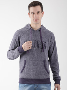 Club York Full Sleeve Self Design Men's Sweatshirt