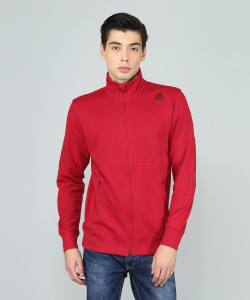REEBOK Full Sleeve Solid Men Sweatshirt