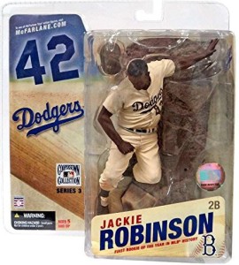 MLB Dodgers 42 Jackie Robinson Black Cooperstown Collection