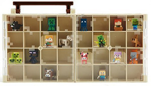 Minecraft collector case 10 mini figures sales