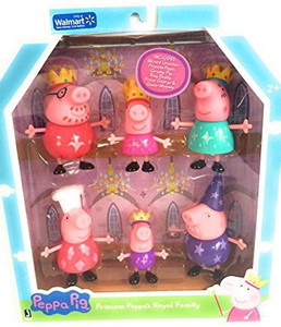 Peppa pig royal family figure set discount