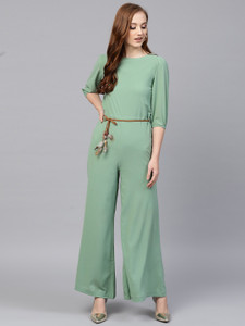 SASSAFRAS Solid Women Jumpsuit Buy SASSAFRAS Solid Women