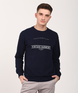 Duke Full Sleeve Applique, Printed Men Sweatshirt