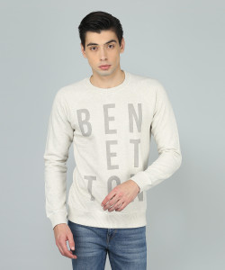 United Colors of Benetton Full Sleeve Printed Men Sweatshirt