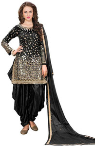 NIRJAS Designer Cotton Blend Embellished Salwar Suit Material Price in India Buy NIRJAS Designer Cotton Blend Embellished Salwar Suit Material online at Flipkart