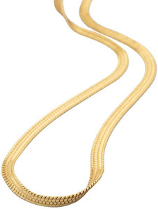Fancy Broad Patta Design Metal Chain 