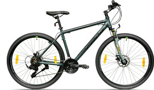 Frog Trooper Front Suspension Dual Disc Brake Bike For Adults Grey