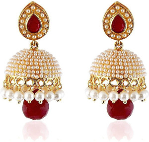 Gold dogri jhumka top