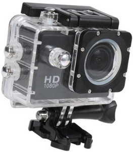 ALONZO 1080P Sports Camera Ultra HD Waterproof DV Camcorder 12MP 170 Degree Wide Angle Sports and Action Camera