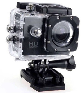 ALONZO 1080P Sports Action Camera Ultra HD at 30/45 fps support 32GB SD Card, 2 inch LCD Screen suitable with Android, IOS, Tablet, PC Sports and Action Camera