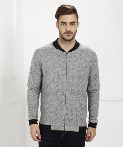 Arrow New York Full Sleeve Self Design Men's Sweatshirt