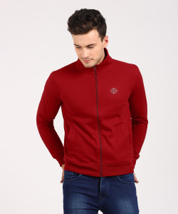 Status Quo Full Sleeve Solid Men's Sweatshirt