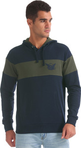 ARROW BLUE JEANS CO. Full Sleeve Colorblock Men Sweatshirt