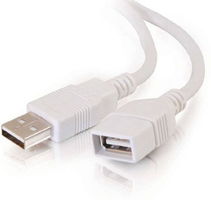 Teratech 3 Meter Usb 3.0 Male to Female White Extension Micro USB Cable