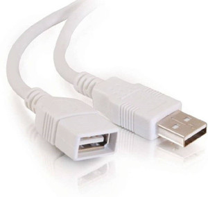 Teratech 5 Meter USB Extension Cable For LED Tv, LCD, Desktops And Laptops Male to Female Extension Micro USB Cable