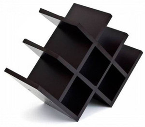 MartCrown Hotel decor rack shelf Wooden Wall Shelf