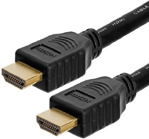 Etake 5 Meter High Speed HDMI to HDMI Male, HDMI Cord 1.4V Ethernet 3D Full HD 1080p With Gold Plated 5 m HDMI Cable(Compatible with Blu-Ray, Set Top Box, DVD, TV,Laptop, Black)