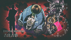 Athah Anime Jojo's Bizarre Adventure Yoshikage Kira Sheer Athah Anime Jojo's Bizarre Adventure Yoshikage Kira Sheer