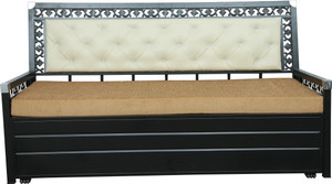 Swastik Furniture Double Metal Sofa Bed