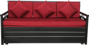 Swastik Furniture Double Metal Sofa Bed
