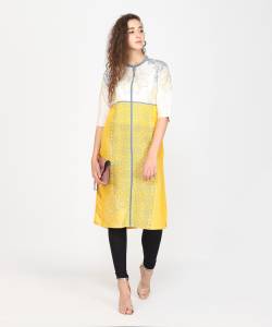 Aurelia Women's Printed Straight Kurta