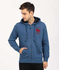 U.S. Polo Assn Full Sleeve Solid Men's Sweatshirt