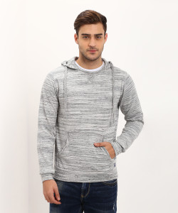 Peter England Full Sleeve Self Design Men's Sweatshirt