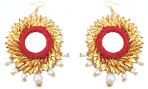 Flipkart Buy FashionCrab Gota Patti Earring with Maang Tikka