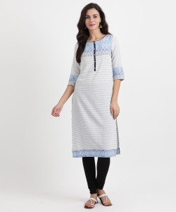 Aurelia Women Printed Straight Kurta Buy WHITE Aurelia Women Printed Straight Kurta Online at Best Prices in India Flipkart