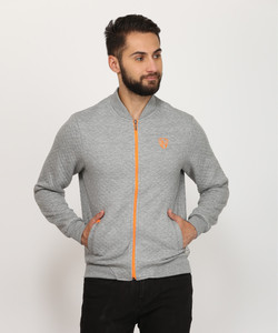 INDIGO NATION Full Sleeve Solid Men's Sweatshirt