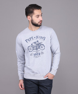 Pepe Jeans Full Sleeve Printed Men Sweatshirt