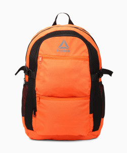 Reebok backpack orange top