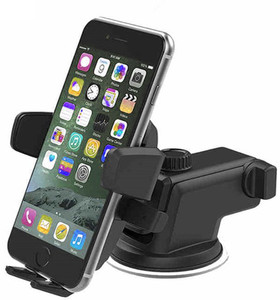 ALLMUSIC Car Mobile Holder for Windshield, Dashboard, Clip