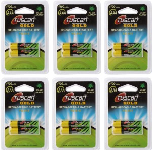 TUSCan GOLD AAA 800 mAh 8 Pack (16Pcs) Rechargeable Ni-MH Battery - TUSCan  
